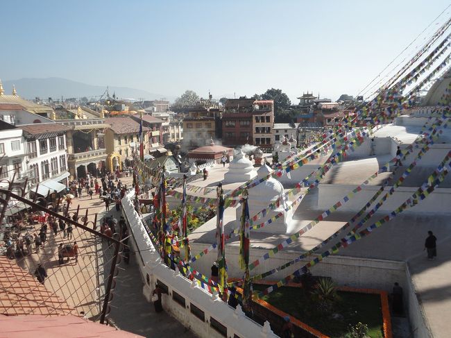 カフェの上から見た眺め