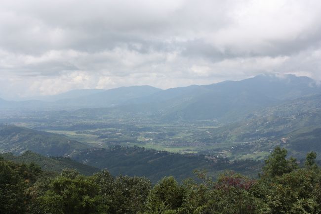 １時間ぐらいでナガルコット頂上？に到着。