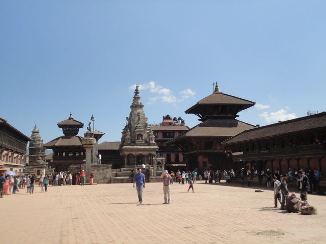 ダルバール広場　ネパールではこの名前をよく耳にします。