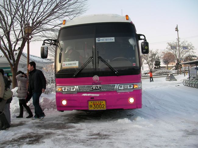 07:55　ホテル出発です！