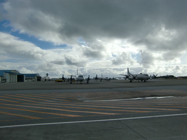 バス車内からの車窓風景