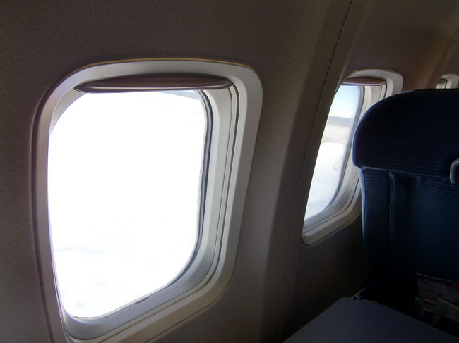 自席からの機窓の眺め