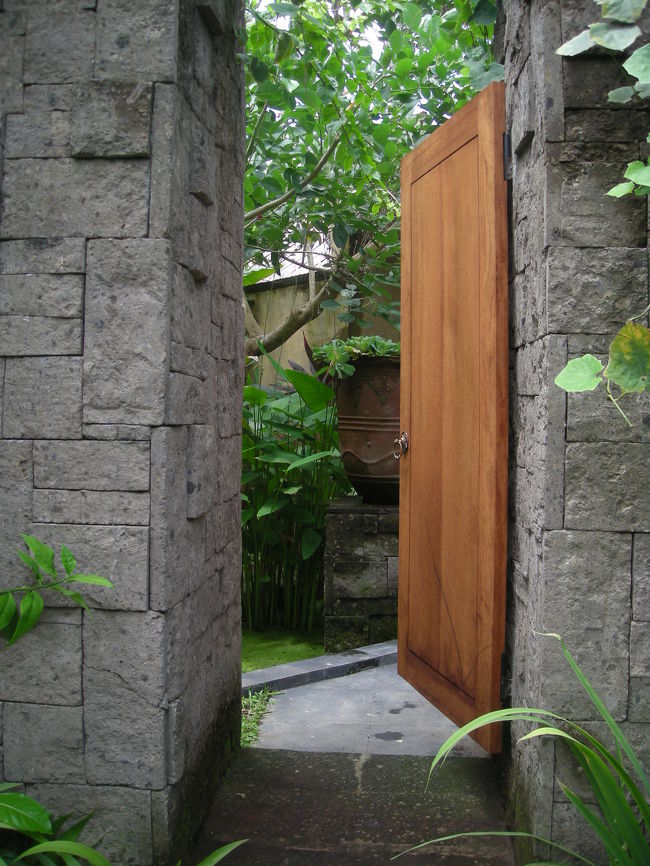 部屋の入り口。<br />部屋というか、家のような感じでした。<br />