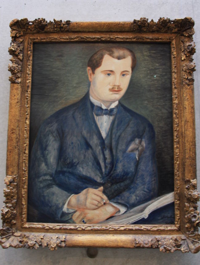 『ポール・ギョームの肖像』　1919-20<br />アンドレ・ドラン