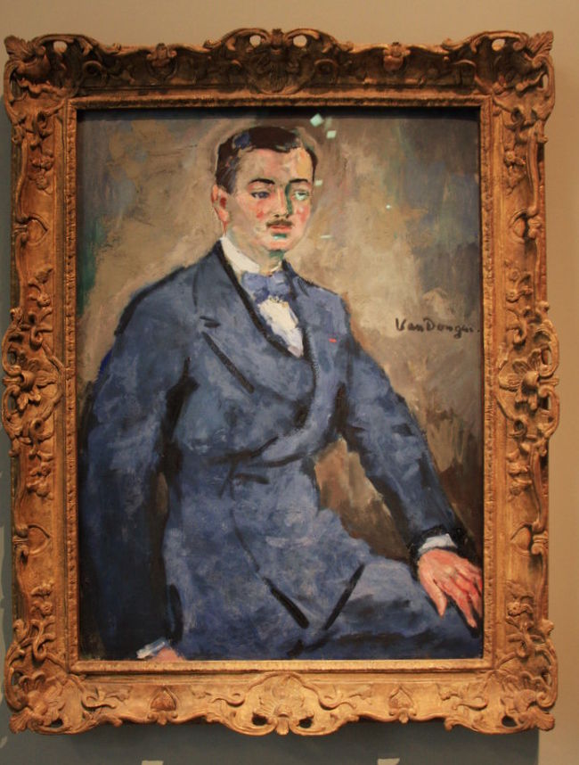 『ポール・ギョームの肖像』　1930<br />キース・ヴァン・ドンゲン　<br /><br />同じ人物を描いているのに別人に見えますね。