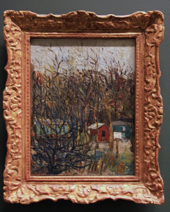 『La Butte Pinson』1905-1907<br /> モーリス･ユトリロ　<br /><br />