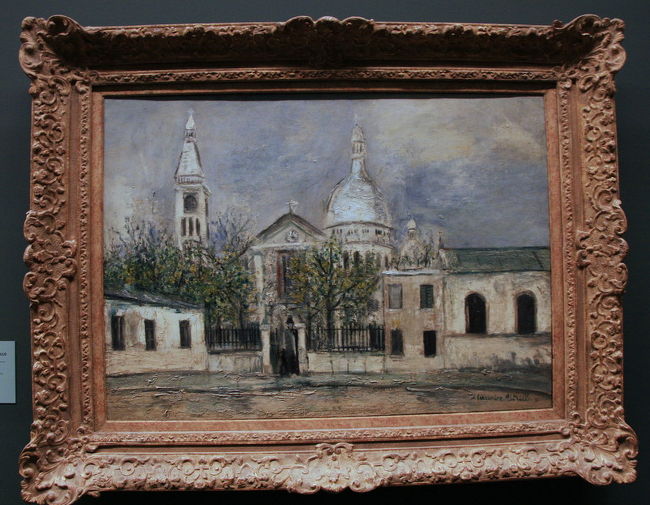 『サン・ピエール教会』1914<br />モーリス･ユトリロ　<br />