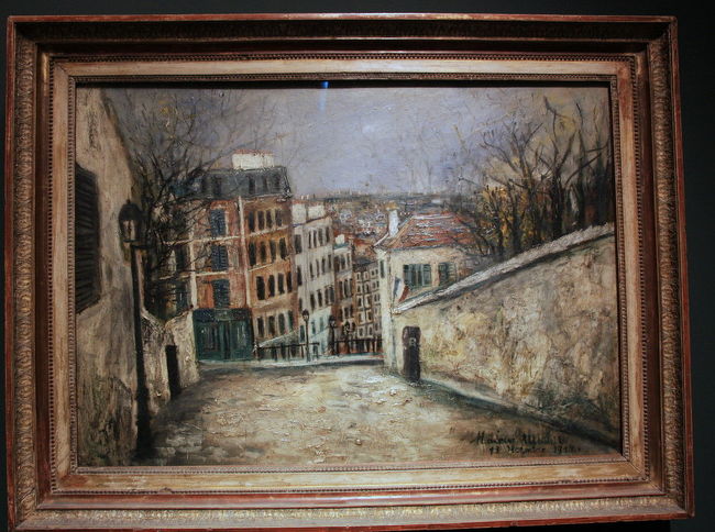 『モン・スニ通り』1914<br />　モーリス･ユトリロ　<br />