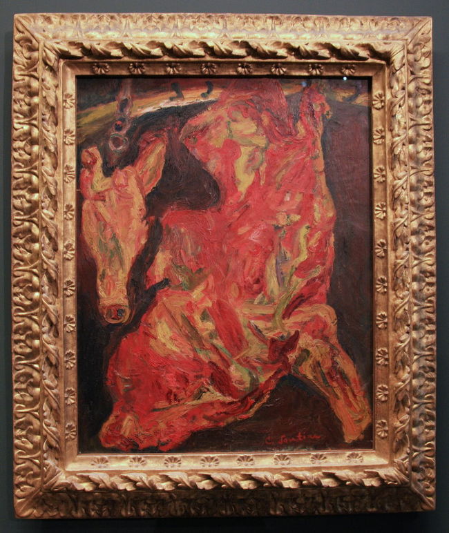 『 牛肉と仔牛の頭 』 1923<br />シャイム･スーティン　<br />