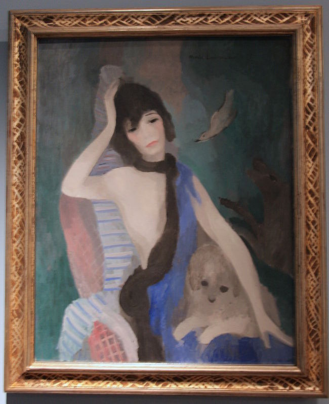 『ココ・シャネルの肖像』1923年<br />　マリ−・ローランサン<br /> シャネルの創始者の肖像画<br /> <br />