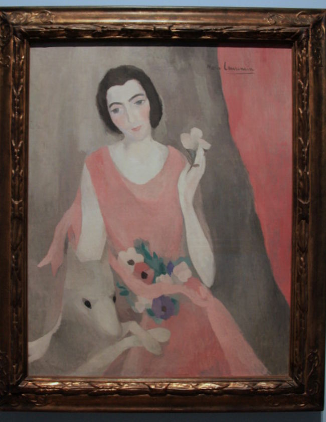 夫人の肖像もあります。<br />まずはマリー・ローランサンが描くと<br /><br />『ポール・ギヨーム夫人』<br />