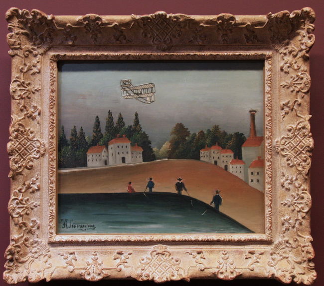 『釣りをする人々』1908<br />アンリ・ルソー