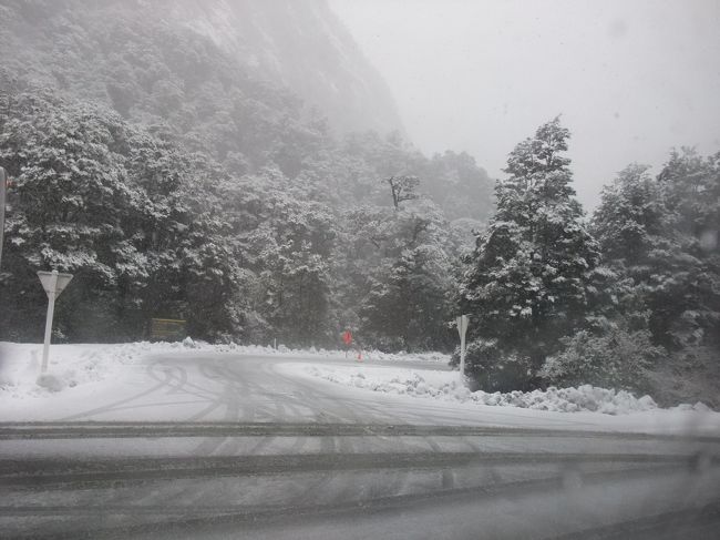 待っている間にも、雪はどんどん積もってくるし、ほかのバスはスリッピー動きもしていたのでやはり無理ですね。