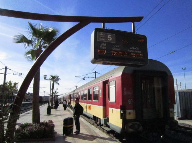 私たちの乗る電車。<br />等級は１，２等で私たちは１等。