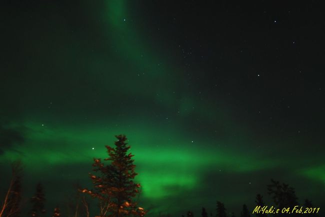 ２日目　最初のオーロラと対面！