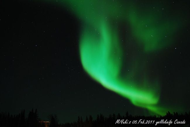 ３日目　今日はシーズンベスト３に入るオーロラ出現！ベスト１じゃん！