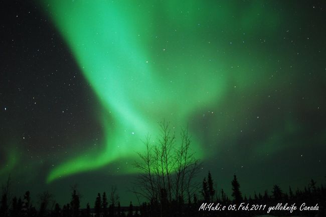 ３日目　幻想的なオーロラ①