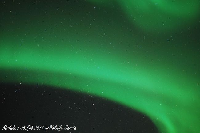 ３日目　幻想的なオーロラ②