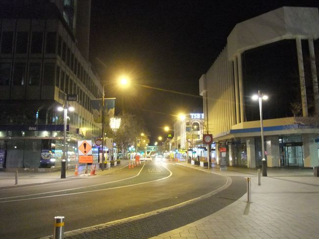 ４時台の街並。<br />静かです。