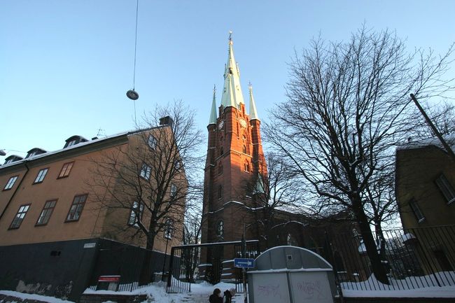 ホテルの横にあるクララ教会。高い塔なので結構色々なところでこの教会を見つけることが出来ました。