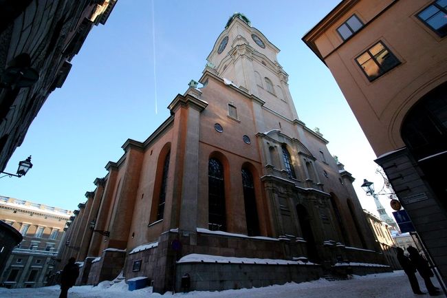 時計塔を目印にして大聖堂までやってきました。