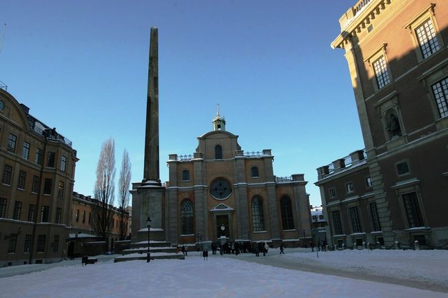 再び大聖堂の後ろに戻ってきてまだ時間があるのでそのまま大聖堂隣にあるノーベル博物館へ。<br />