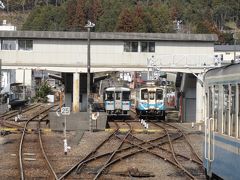 窪川駅が見えてきた