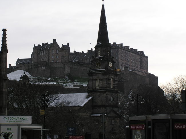 世界遺産のエジンバラ城
