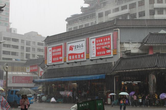 そして突然の大雨が。<br />初深圳でしたが疲れていたので３時間程で帰りました。