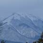 雪化粧の大山