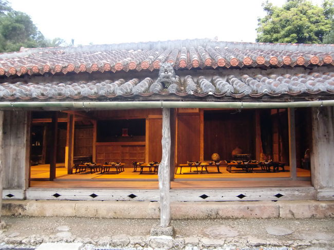 古い民家が保存されています。