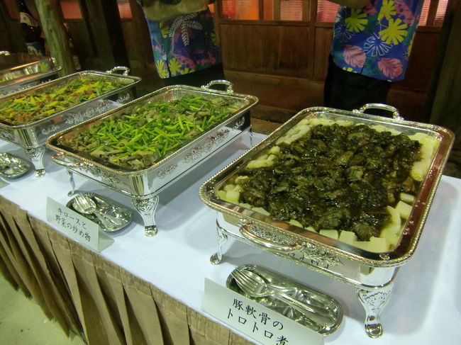 料理はあまり期待していませんでしたが、豊富に用意されていました。