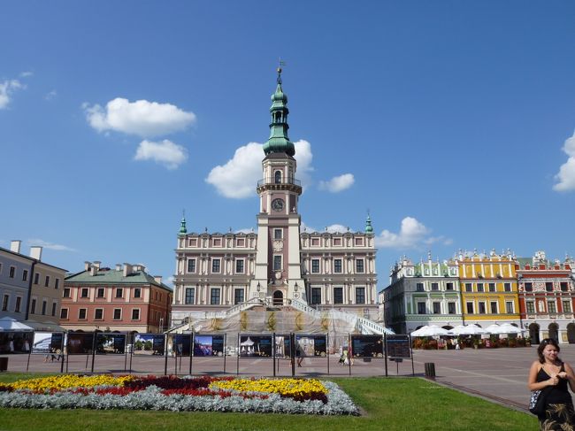 ４日目<br />ザモシチ旧市庁舎