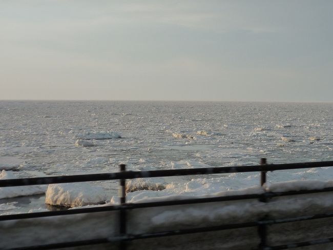 流氷を見るなら知床ですね！