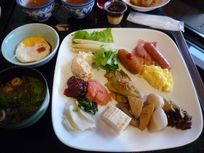 お朝食。<br />うまかった。