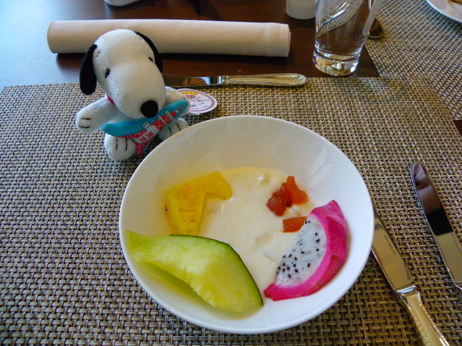 デザートも珍しい果物などもあり、見た目にも綺麗ですね。