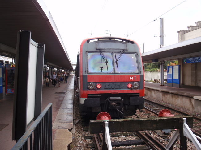電車の正面です。