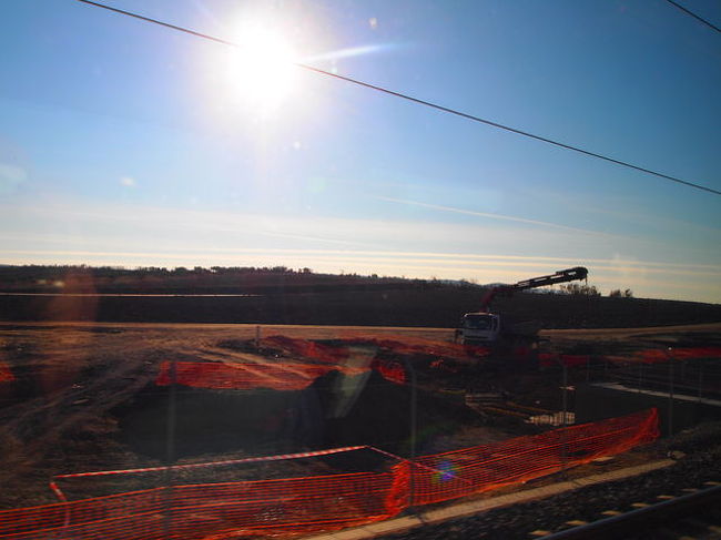 マドリッドからトレドまで高速鉄道をつかって約３０分・・・あっという間です