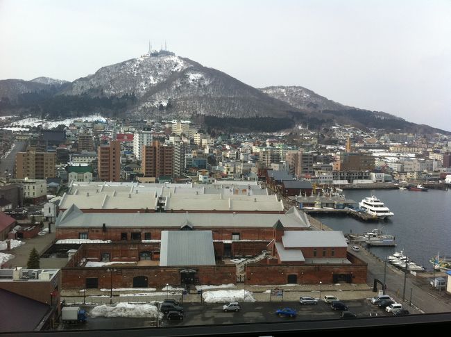 夜があけての部屋からの風景はこんな感じ。