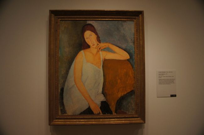 なぜかモディリアーニの印象がつよいマンハッタン博物館。