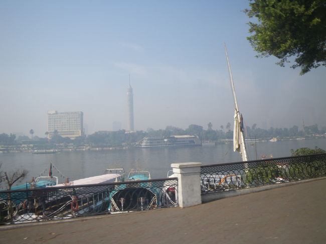 ナイル川です。<br />エジプトもっとゆっくり見たかった。