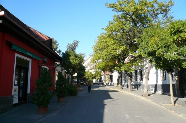 センテンドレの街