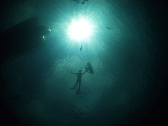 すごいでしょ〜？！？<br />これが、青の洞窟。<br />カプリより、ギリシャより、凄いです！！！