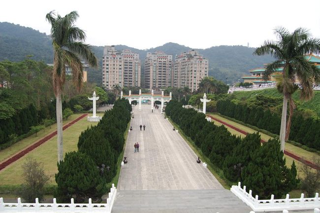 博物院側からの景色。<br />すごい開放感だなー。