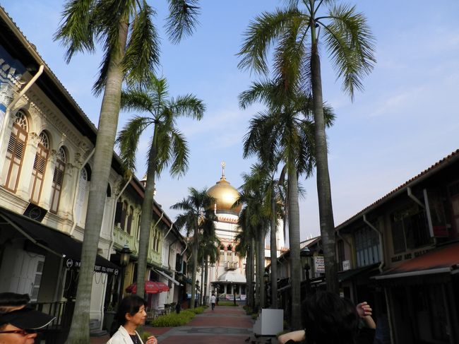 到着後、すぐに観光です。深夜便後の市内観光は体力的にキツいです。。最初はアラブ人街でウロウロしました。