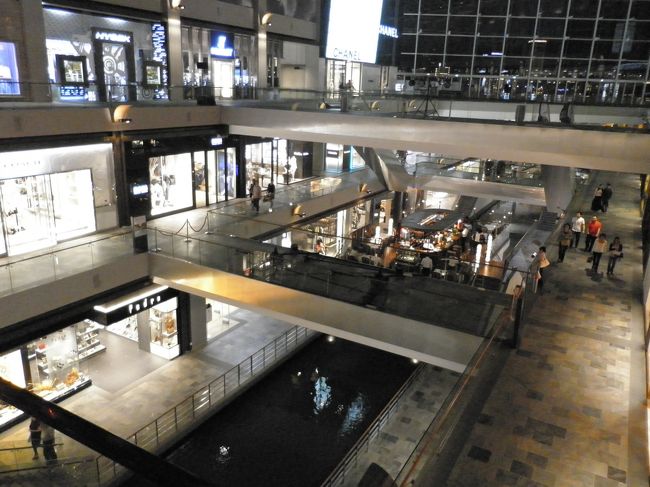 クラークキーの後はマリーナベイサンズに来ました。カジノの前にサンズスカイパークに行きます。ホテルの迫力がすごい