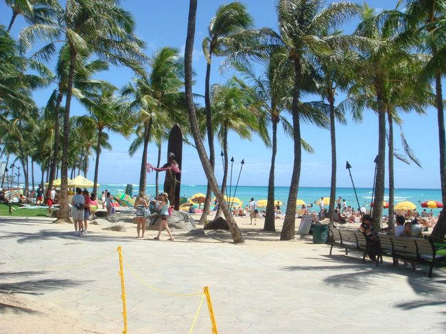 トロリーからのワイキキビーチ