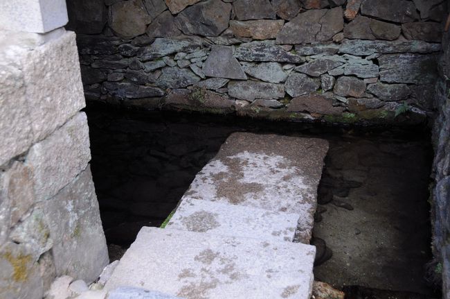 その拝殿の右側には、桐原水と言う湧水があった。<br />宇治七名水の一つで、現存する唯一もの。<br />清らかな水を湛えていたが、飲用には適さないそうだ。<br />手を浸してみたら、冷たく、とても気持ち良かった。