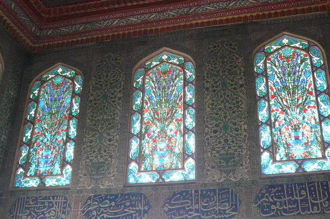 皇子の部屋のステンドグラス