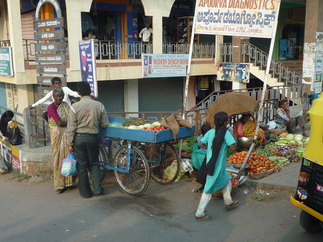 再び街中です。